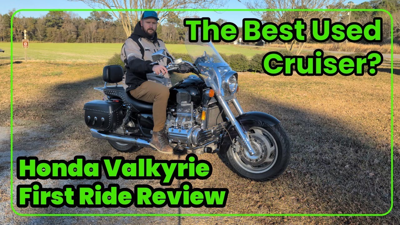 Первый тест-драйв Honda Valkyrie | Высокий водитель на подержанном мотоцикле