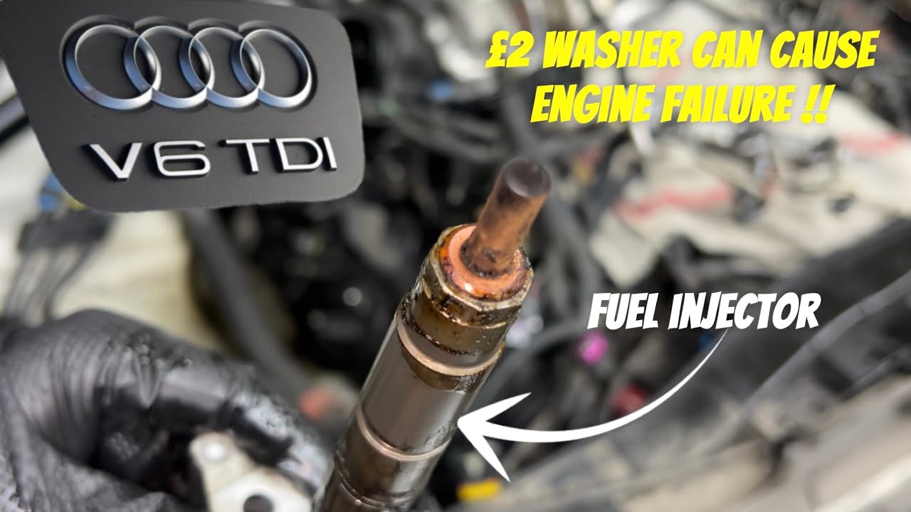 Audi SQ5 3.0 TDI Injector Reseal The Cheap Copper Washer That Causes BIG Problems