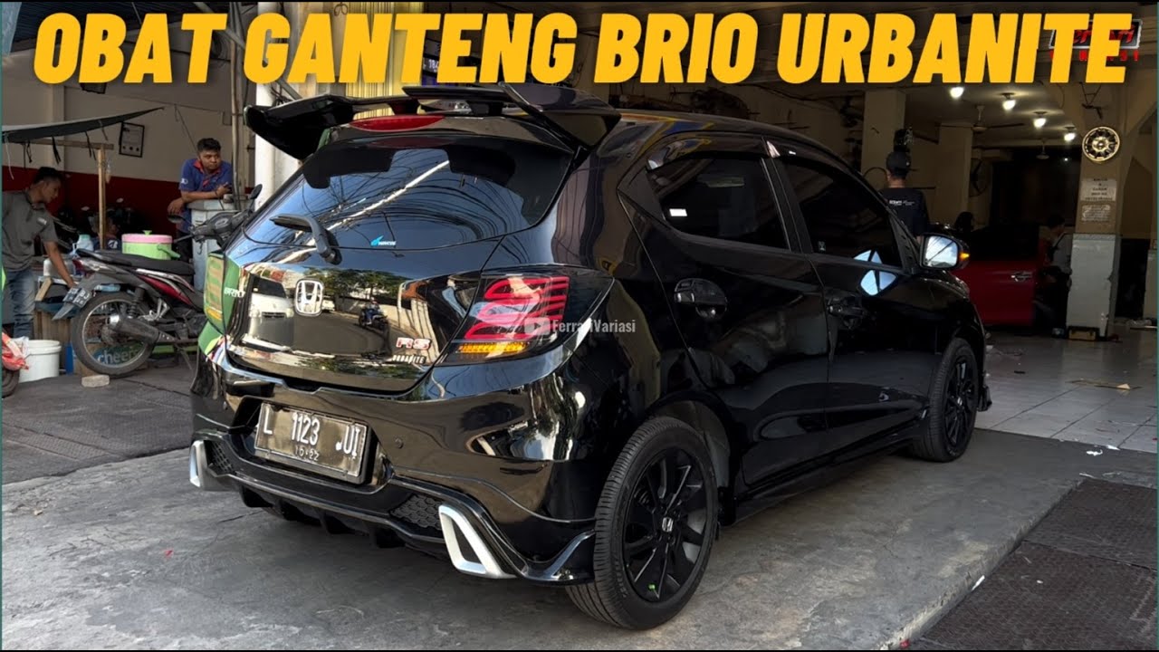 AKSESORIS TAMBAHAN BRIO URBANITE BY FERRARI VARIASI SURABAYA