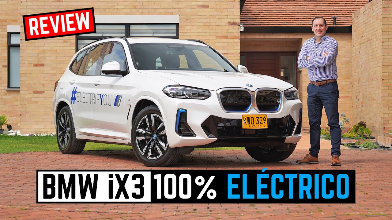 BMW iX3 🔋 La exitosa X3 ahora con tren motriz 100% eléctrico⚡ Prueba - Reseña (4K)