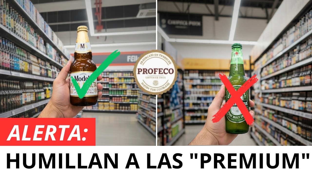 7 Cervezas Mexicanas MEJORES Que Las Importadas (¡Según PROFECO!)