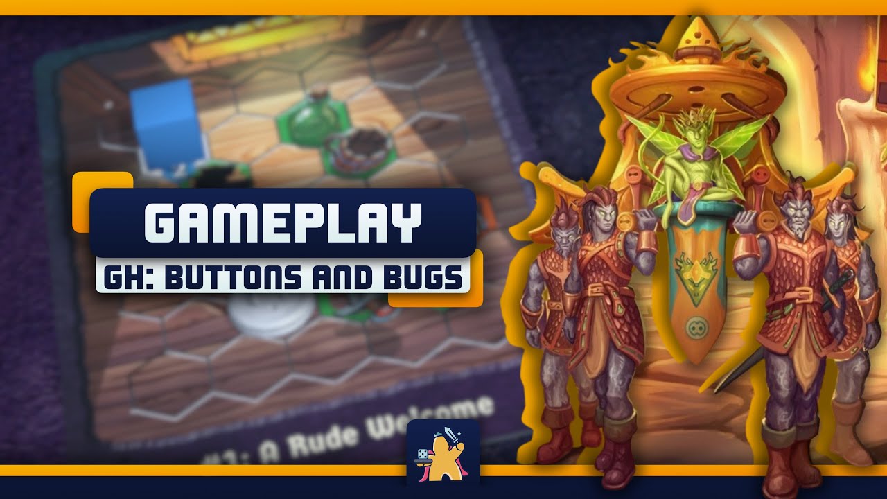 Gloomhaven: Buttons & Bugs | #1 Neslušné přivítání | Gameplay
