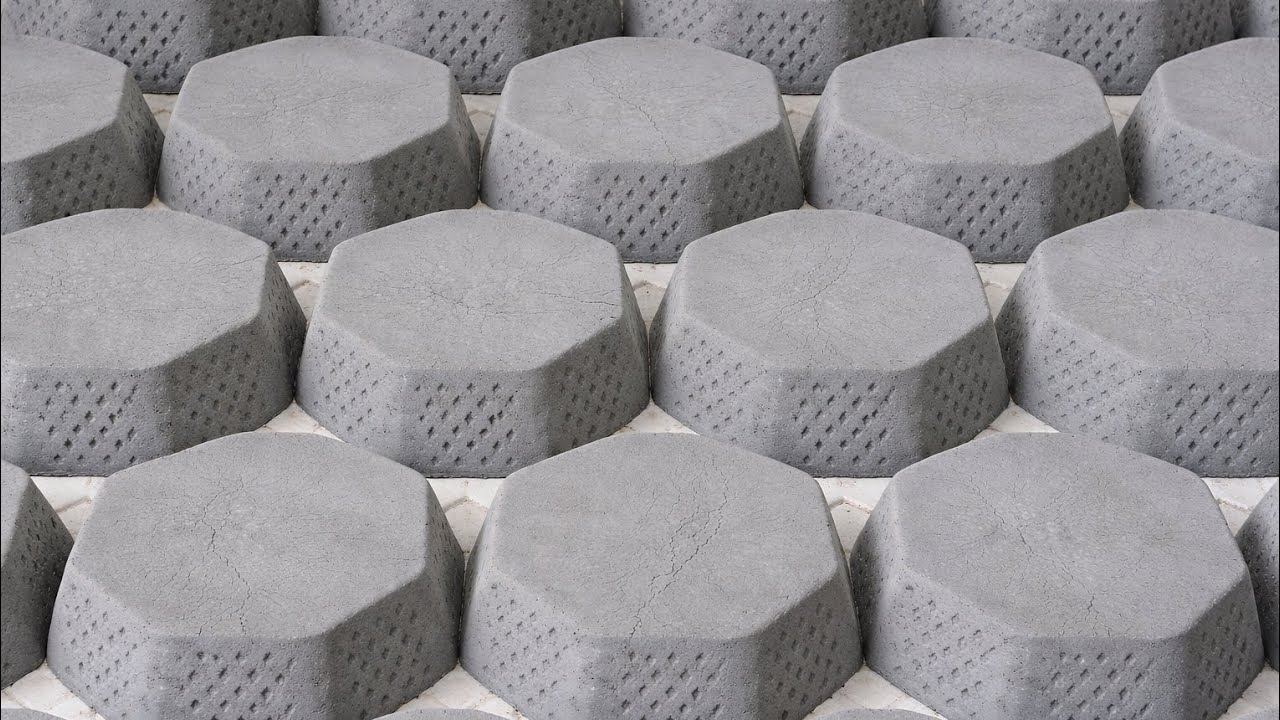 Fresh Pure Cement Soft & Smooth Dry Floor Crumbling | Ultra Relaxing ASMR 🤍