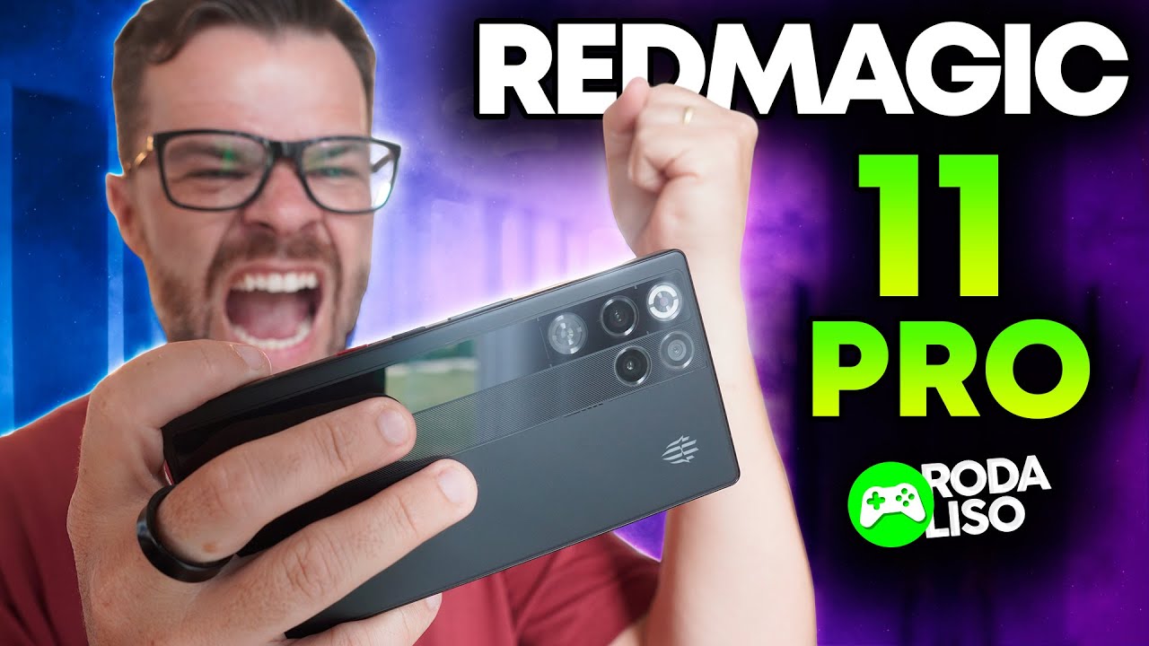 REDMAGIC 11 Pro com watercooler? Testamos o celular gamer mais insano de 2026 +EMULADORES