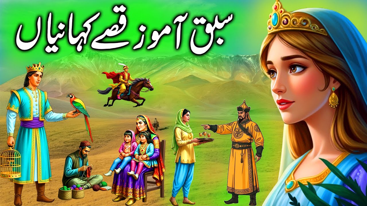 Gule Rubab or Zalim Badsha || Kisan Ki Bivi || Sunehri Prinda || Best Moral Stories