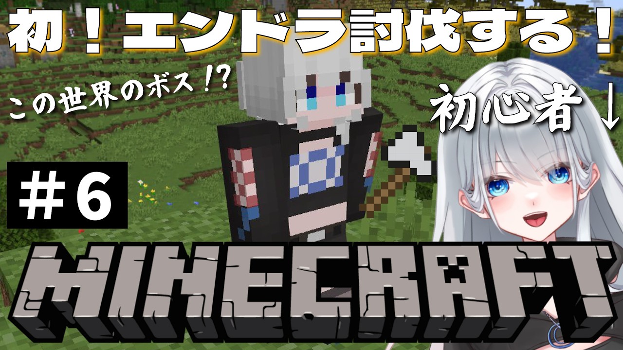 【マイクラ】ついに初のエンドラ倒すぞ！　#マインクラフト
