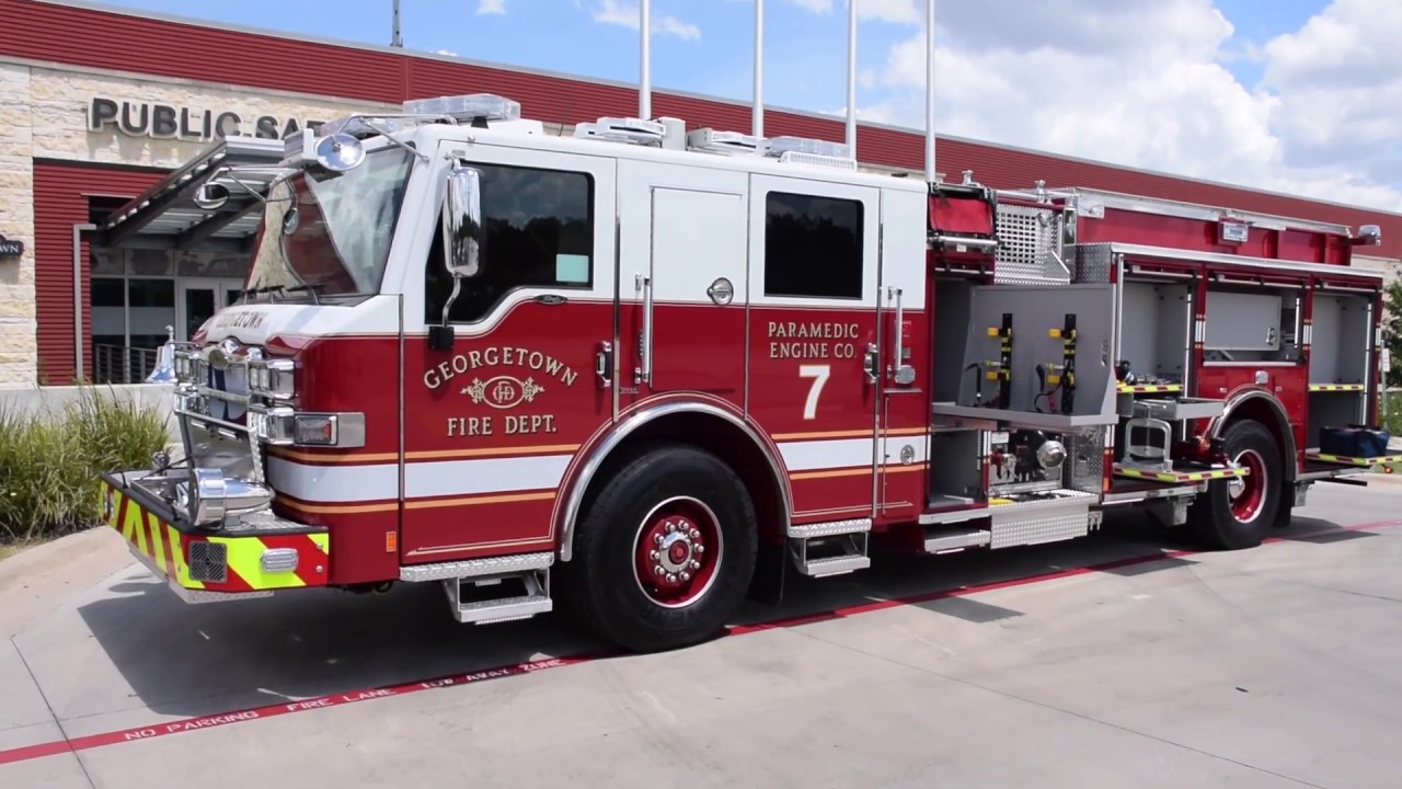 Truck Walk-Around: Georgetown's Pierce Velocity Pumper (Engine 7)