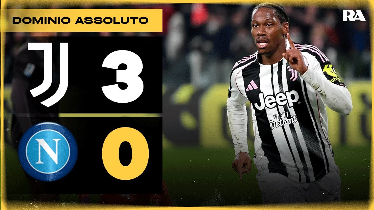 MANIFESTO LS || JUVE-NAPOLI 3-0