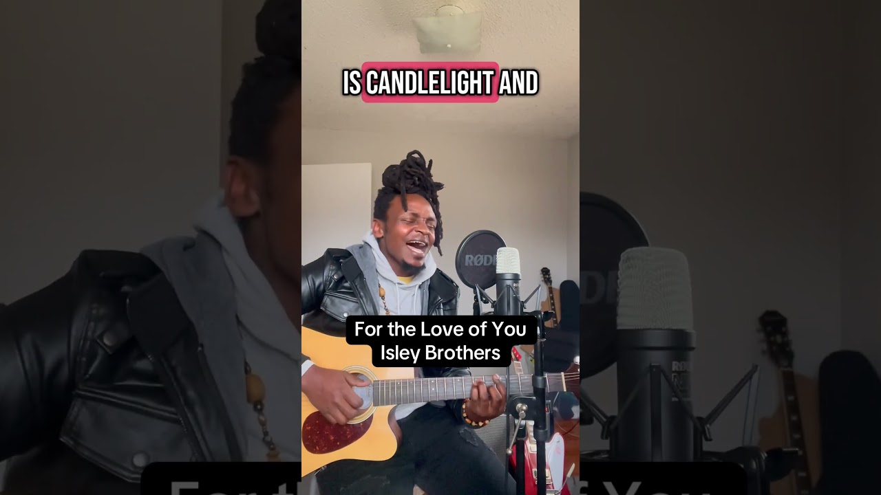 The Isley Brothers - For The Love of You #singer #acousticcover #rnb #theisleybrothers