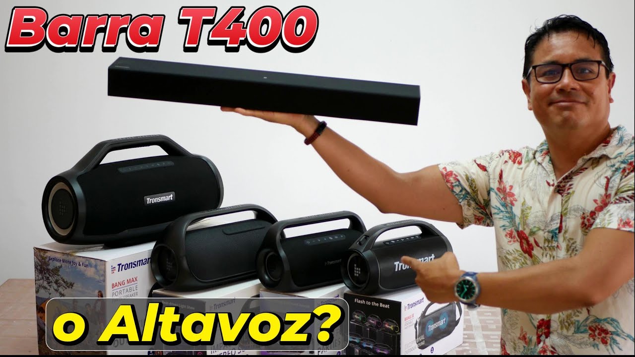Barra de Sonido Samsung T400, ...O MEJOR UN ALTAVOZ BLUETOOTH?