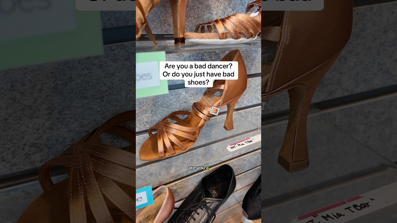Make sure you&rsquo;ve got the right fit! #ballroomdance #danceshoes #dancetips #latinballroom