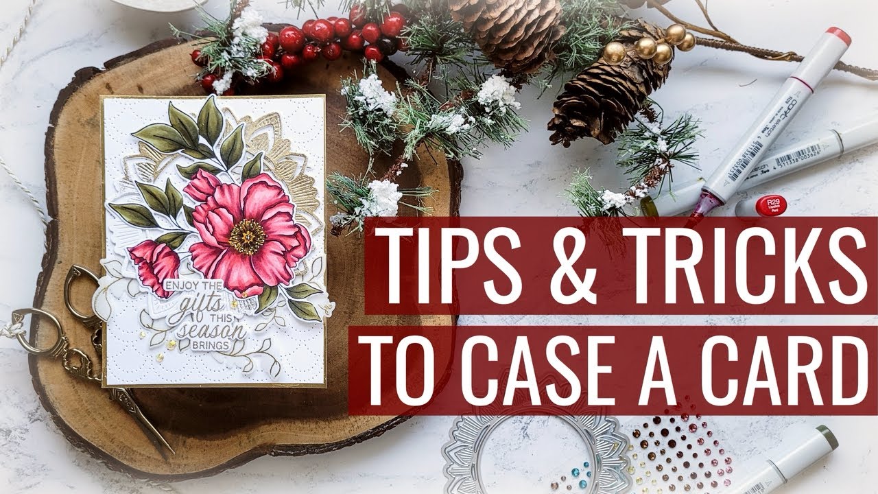 Tips & Tricks to CASE a Card: My Friend Michelle
