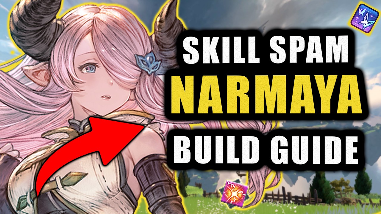 SKILL CASTER NARMAYA BUILD! - All Master Traits and Builds | Granblue Fantasy Relink