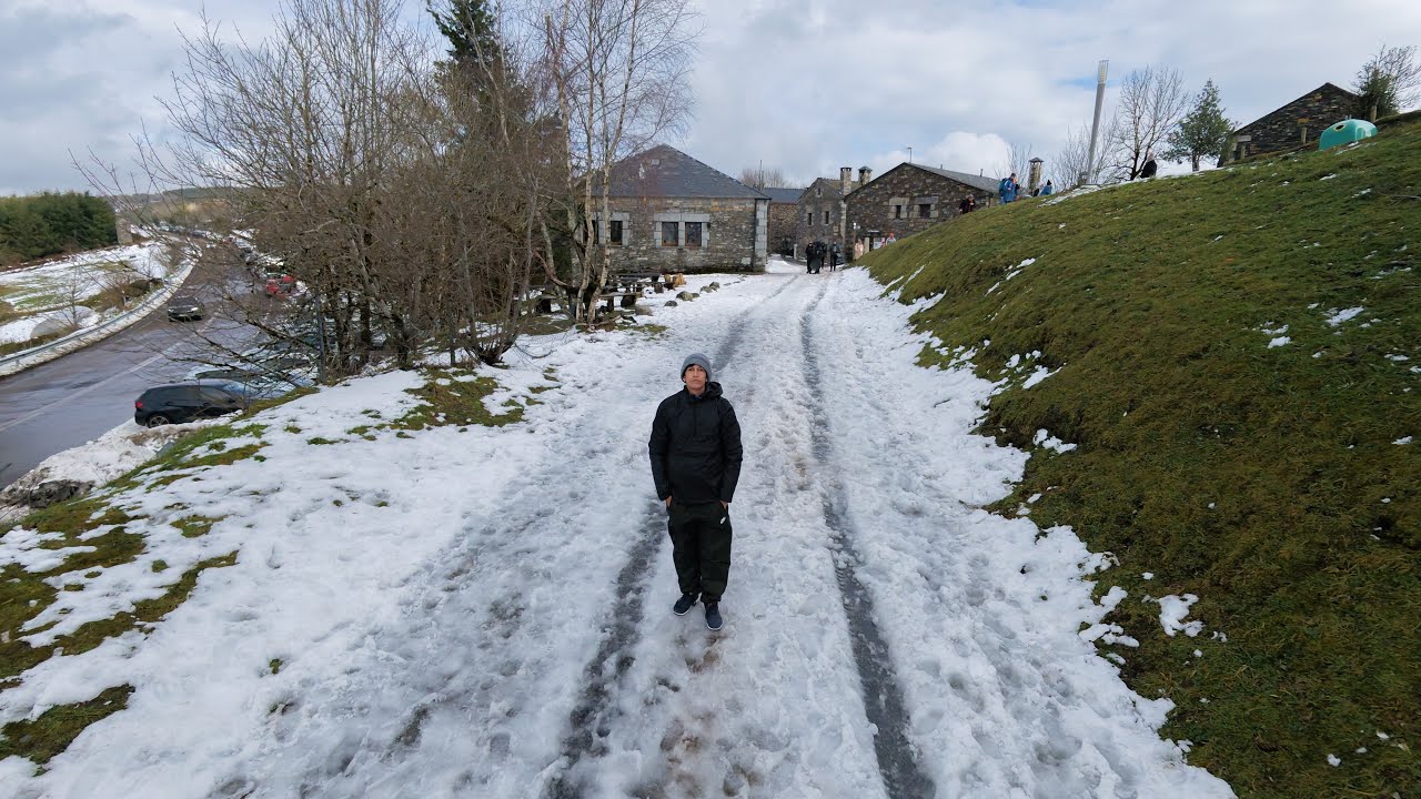 Cae nieve en Galicia 
