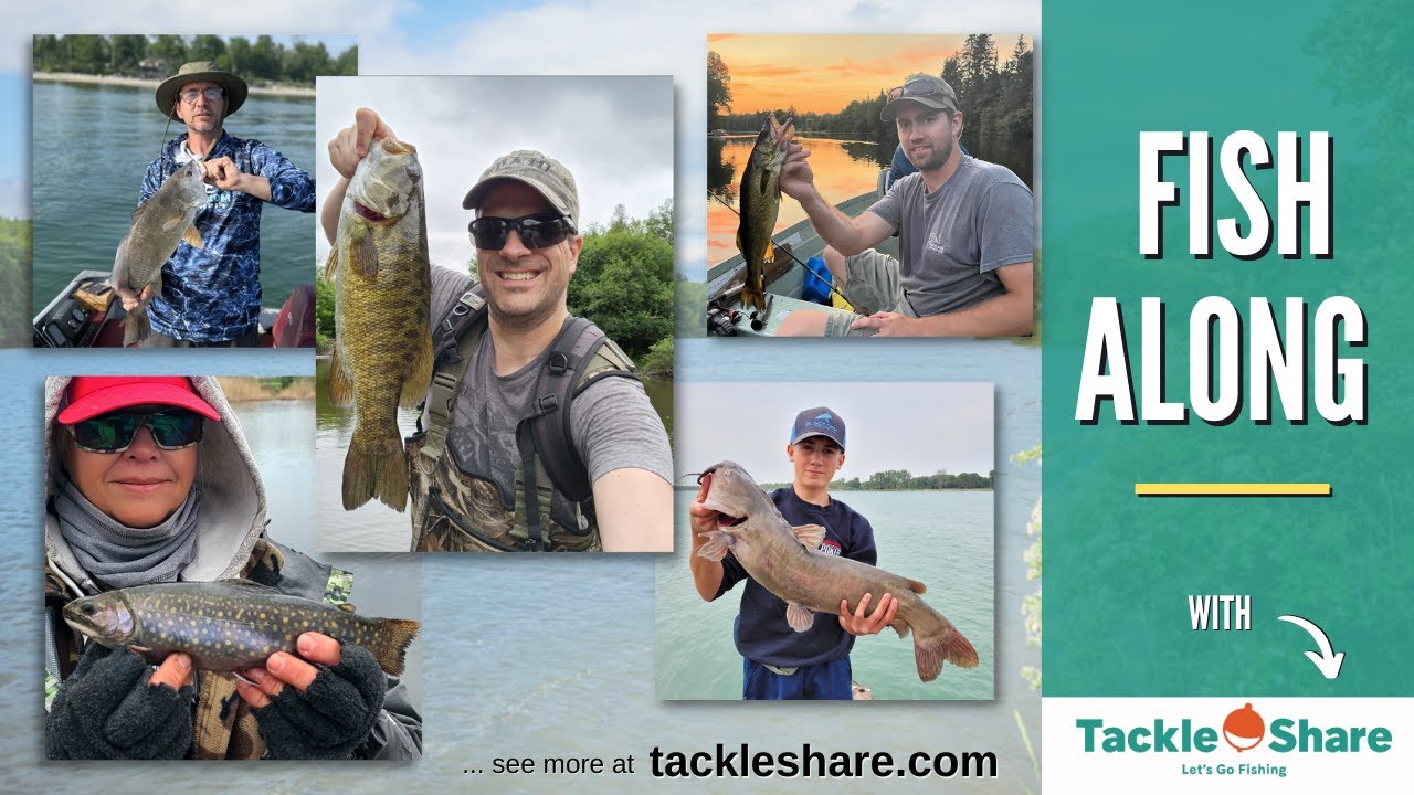 Draw Winners - Fish Along With TackleShare (Jun 2023 Monthly Draw)