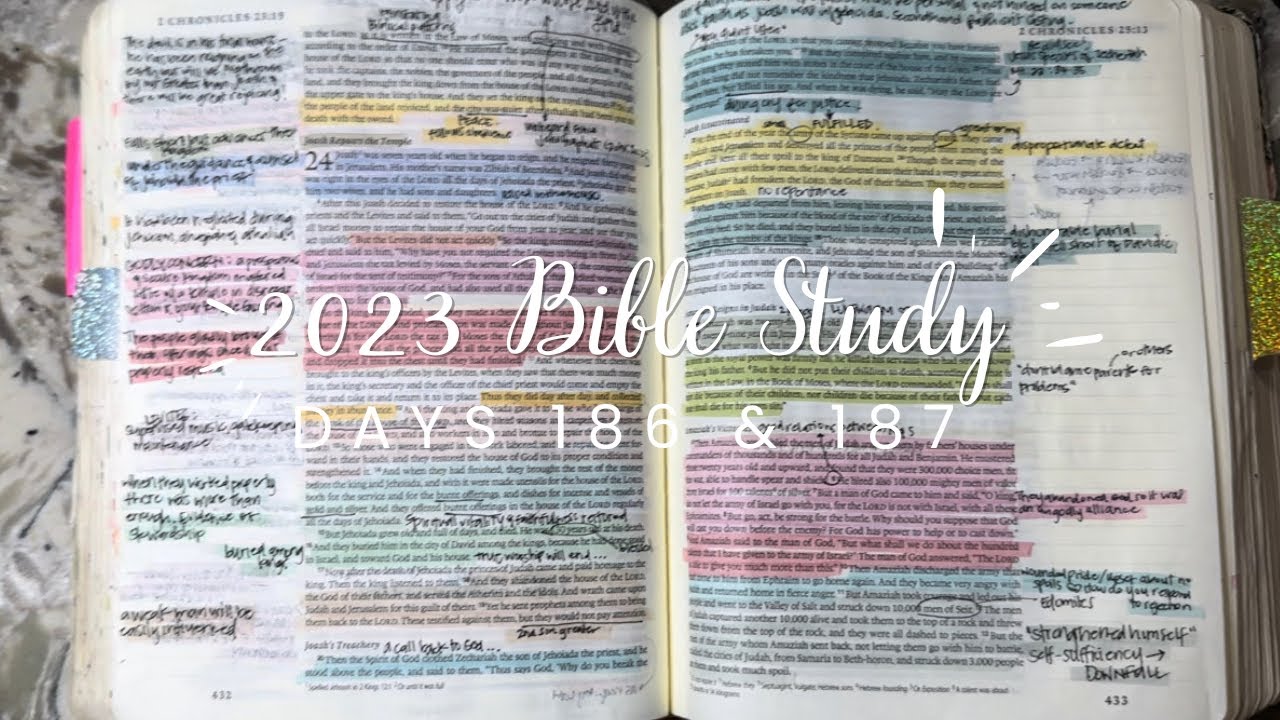Study the Bible in One Year: Days 186 & 187 2 Kings 12-14 & 2 Chronicles 24-25