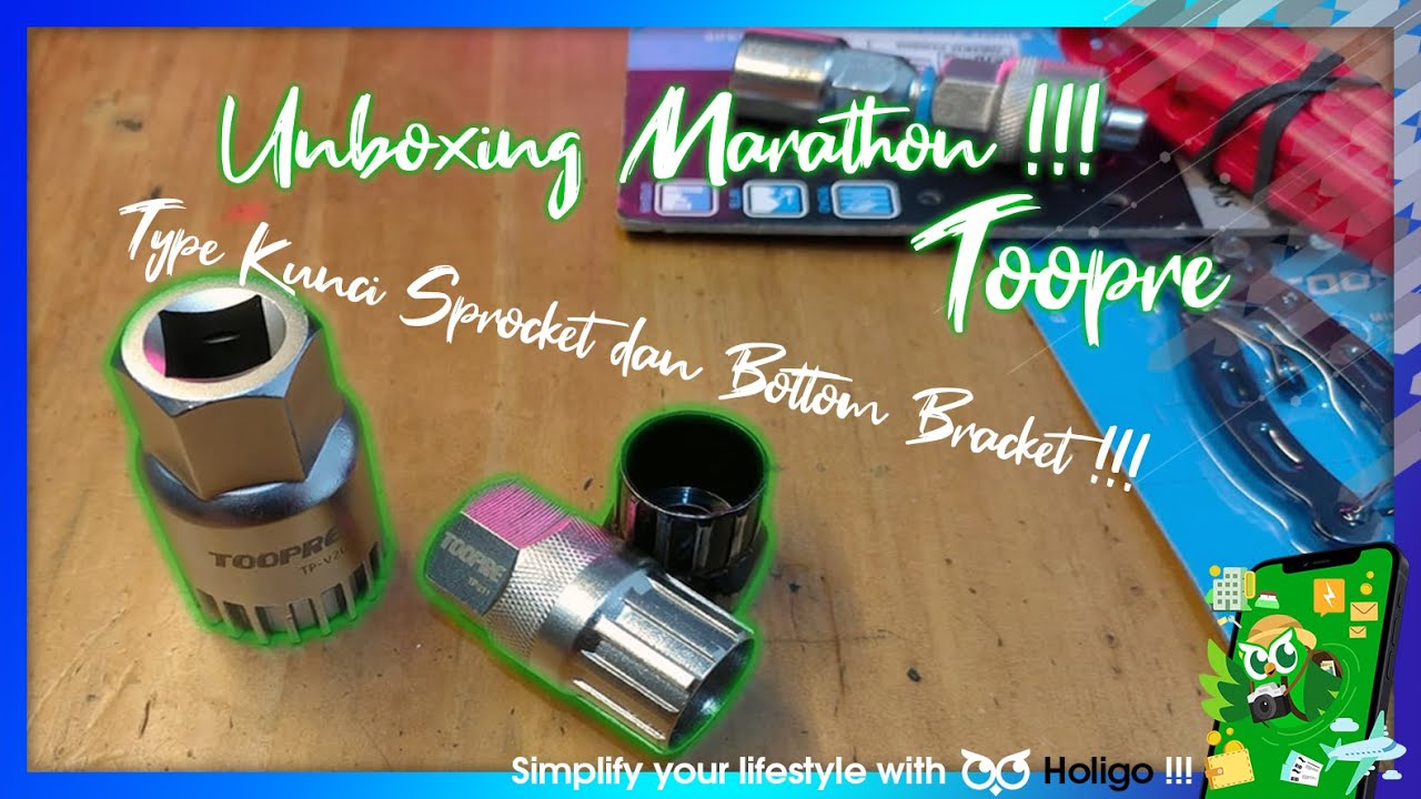Unboxing Marathon !!! Toopre Bike Tools
