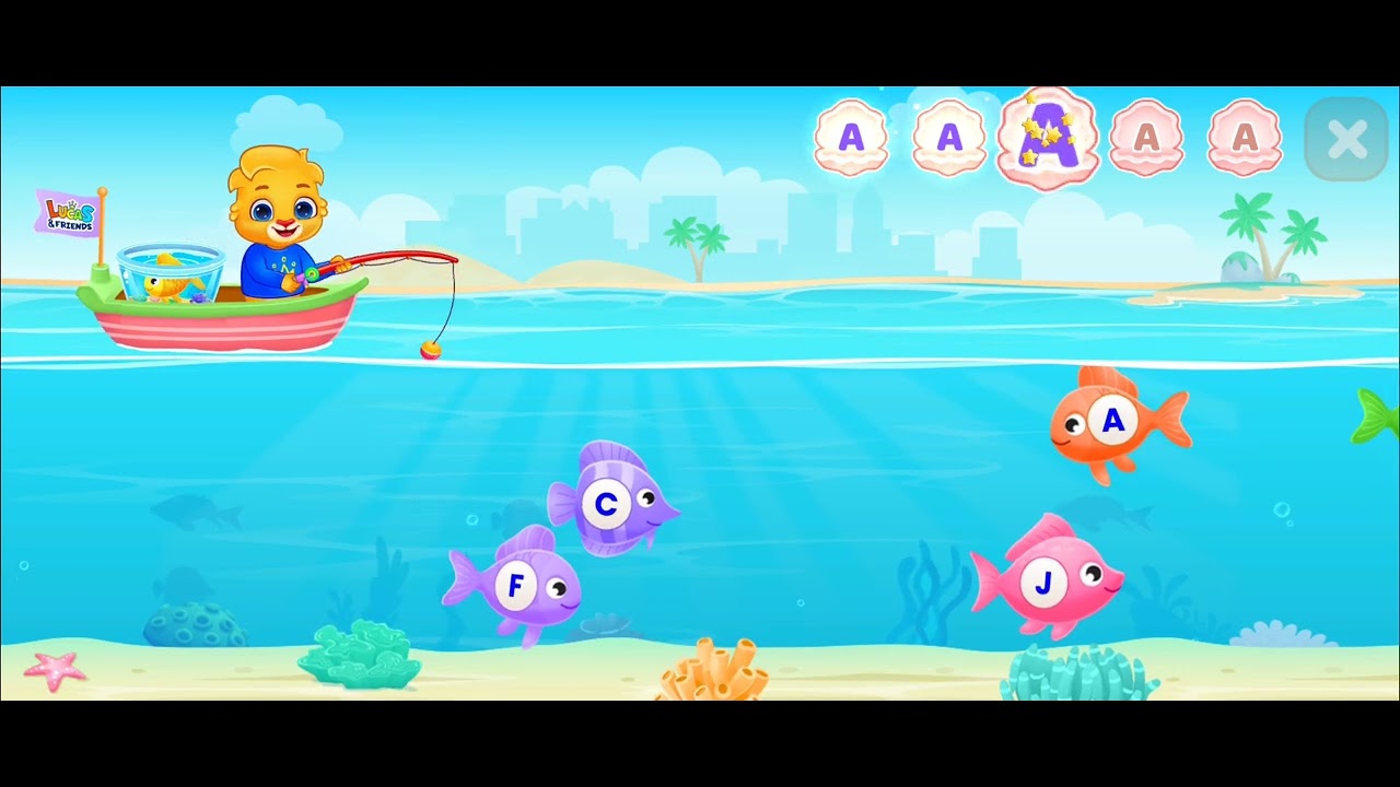 Lucas ABC game part 6 ||Lucas games 