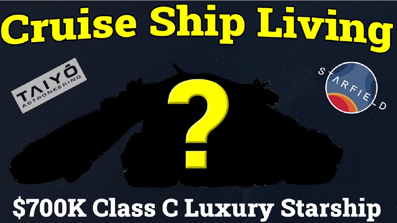 Ultimate Starfield Ship Build: Taiyo Astroneering Parts Edition - The Starliner Luxury Cruise Ship