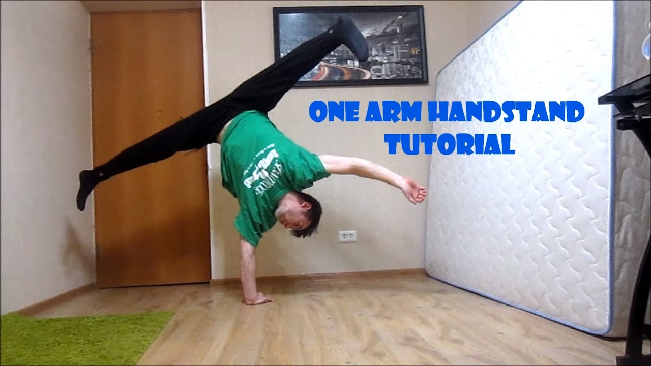 One arm handstand tutorial