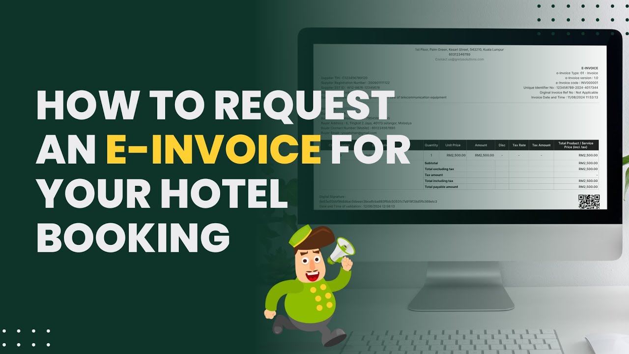 How to Request E-Invoice for Your Hotel Booking