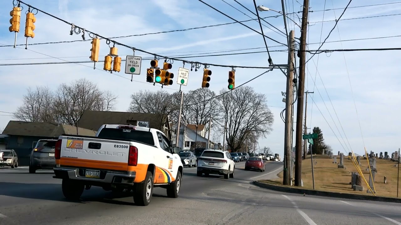 Traffic Lights in York, PA (PA 74/Carlisle Rd & PA 238/Church Rd)