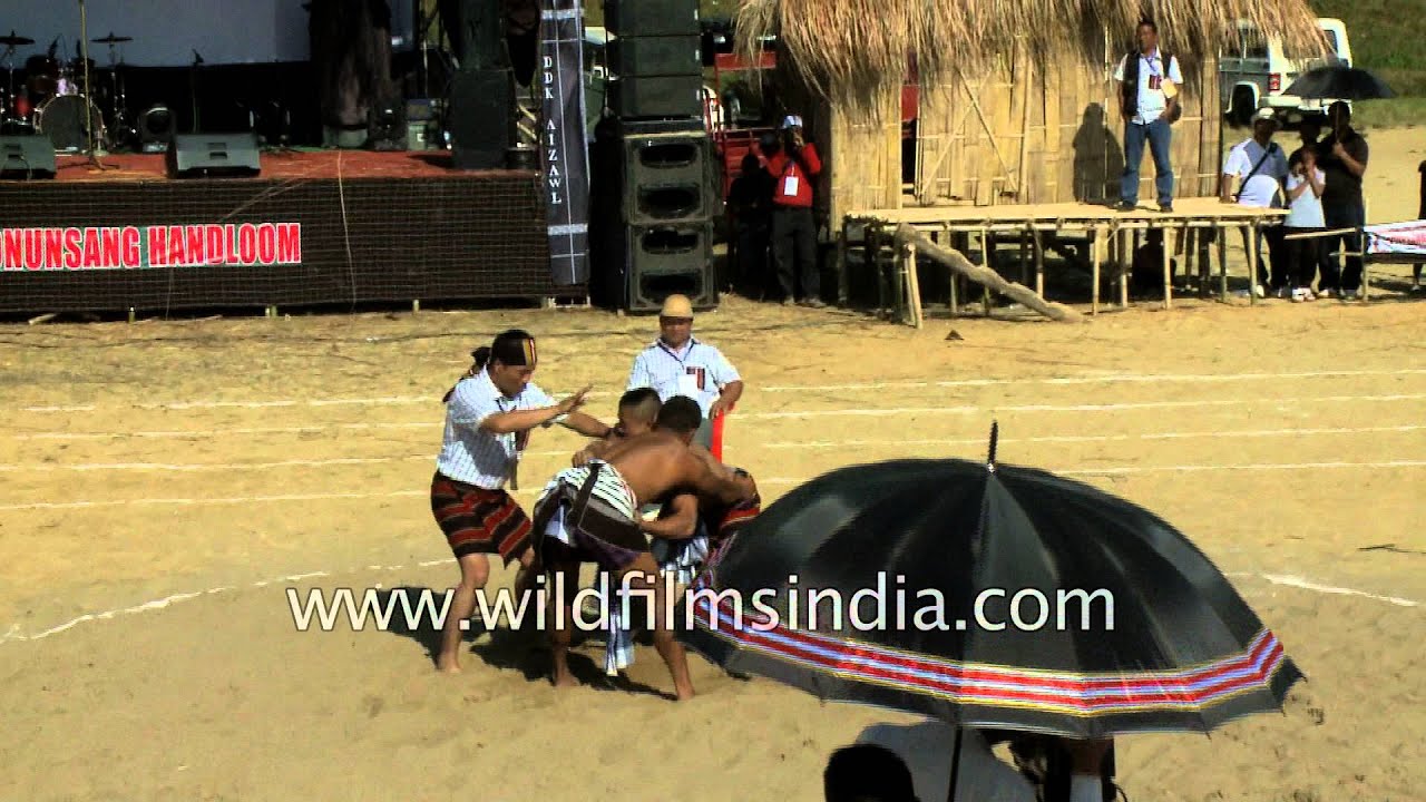 Inbuan - a combat sport in Mizoram