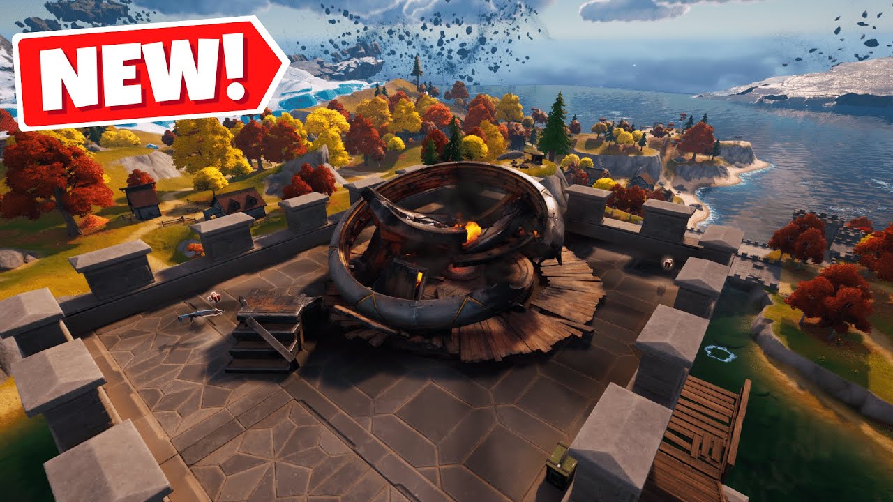 Fortnite New Rift Gate EXPLODED