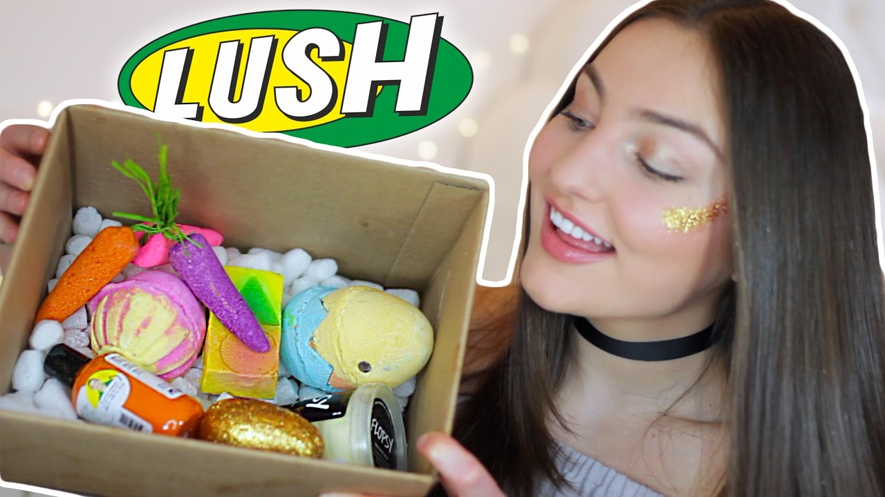 HUGE LUSH UNBOXING: New Easter Products 🐰