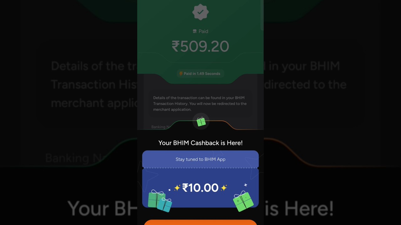BHIM UPI CASHBACK OFFER 米FLAT 7150INSTANT CASHBACK ON UPI TRANSACTION米2024 BEST OFFER Earn More
