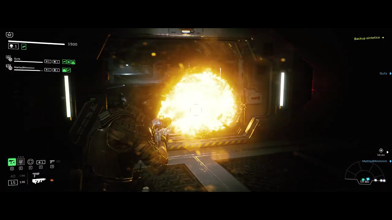 Aliens Fireteam Elite INSANE DIFFICULTY SYNTH CARD BUG ALL :D