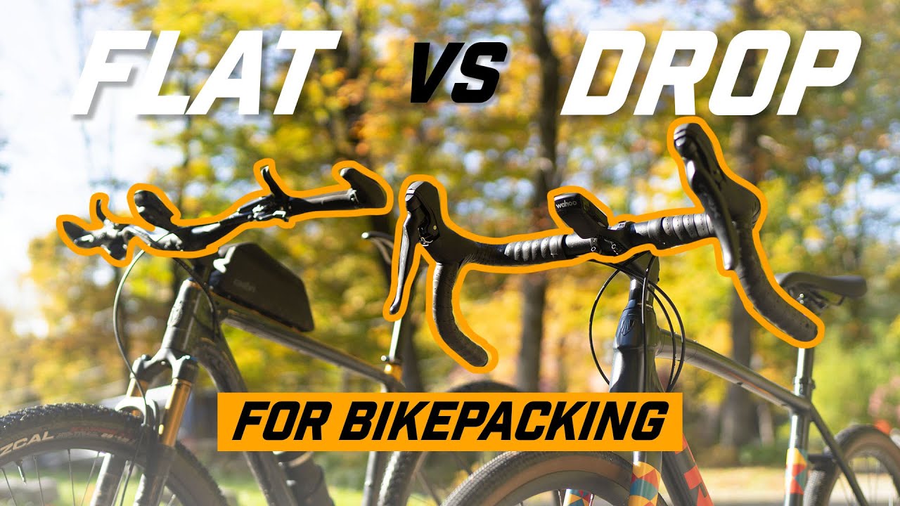 DROP BARS vs FLAT BARS for Bikepacking ? WHY I AM CHOOSING flat bars for my next race !