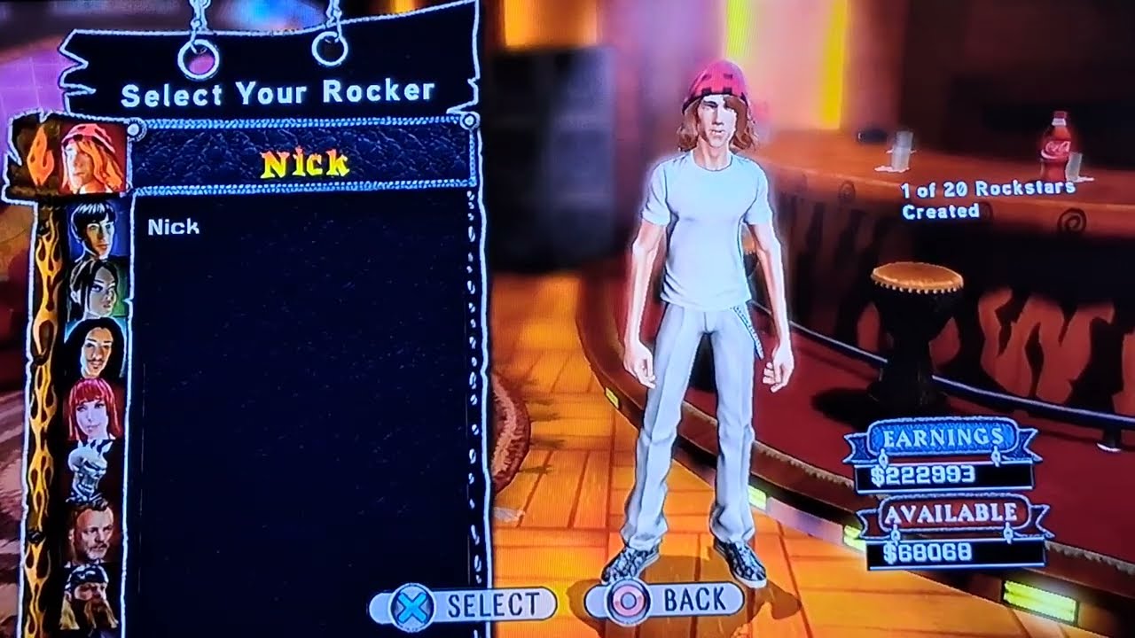 Guitar Hero World Tour (PS3) All Characters