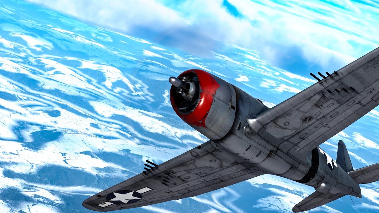 Horsepower Wins | P47D-28 vs Fw190 A5 - War Thunder Sim