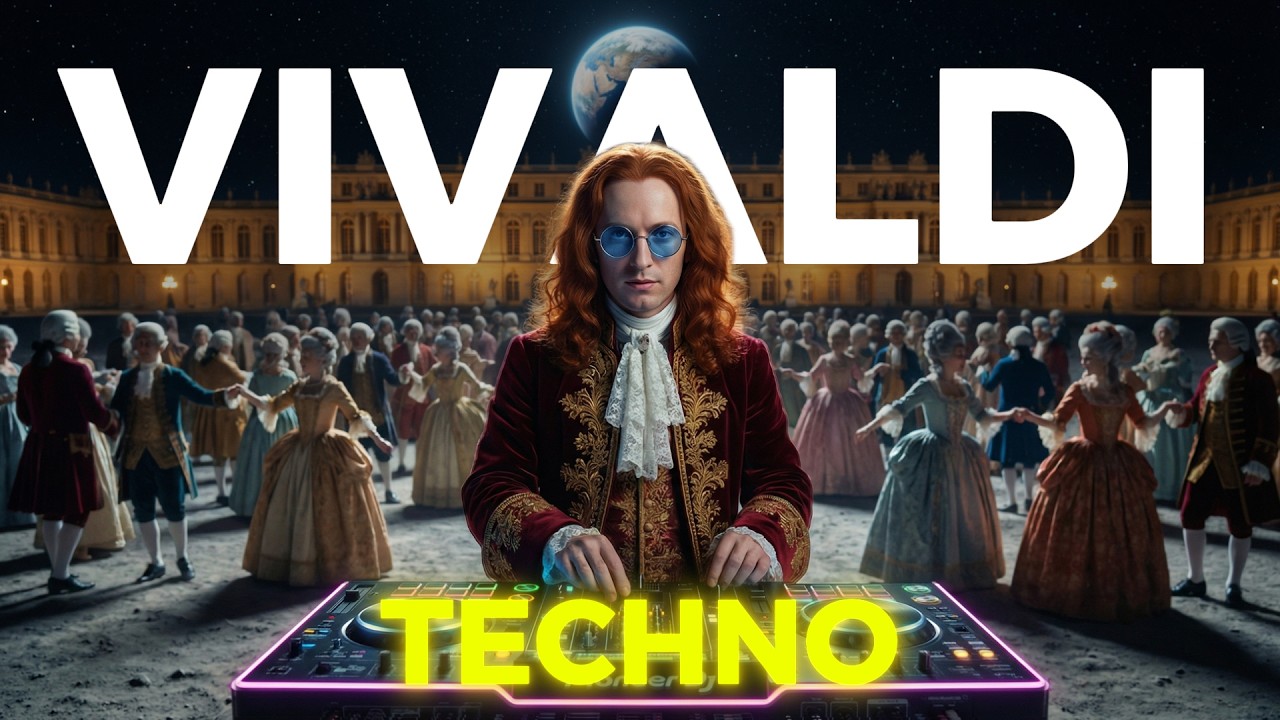 Vivaldi x Melodic Techno | LUNAR VITALITY | Focus & Energy Playlist