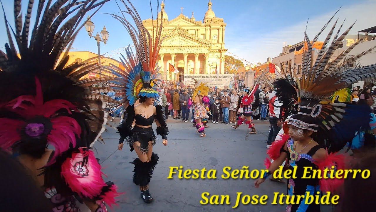 Fiesta Santuario del Señor del Santo Entierro, San Jose Iturbide, Guanajuato, México - Danzas 