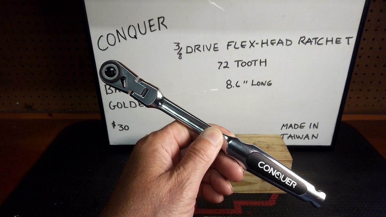 Трещотка CONQUER с гибким шлицем и приводом 3/8 дюйма &mdash; это что, скрытая жемчужина 💎? Давайте пос...