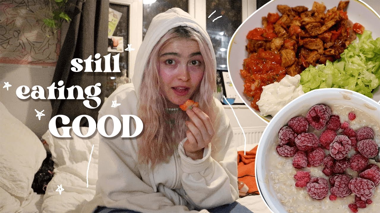 what I eat in a day when I'm not feeling my best  ♡ vegan and realistic ♡