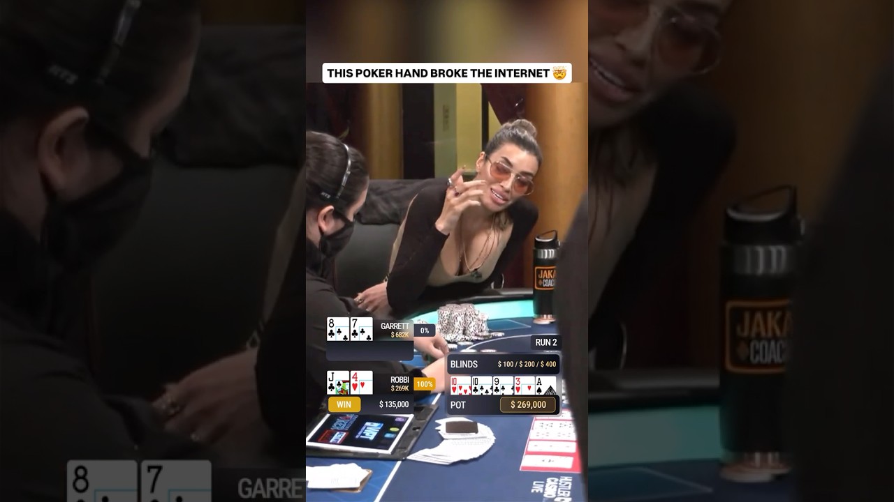 MOST CONTROVERSIAL HAND in POKER HISTORY 😳 #poker #casino #pokerhands