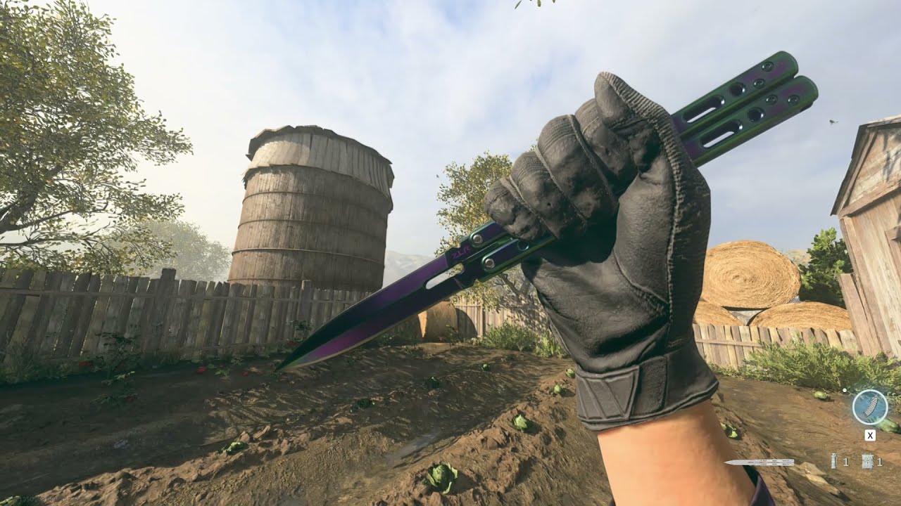 Modern Warfare Butterfly Knife (Balisong) Showcase and Inspect!