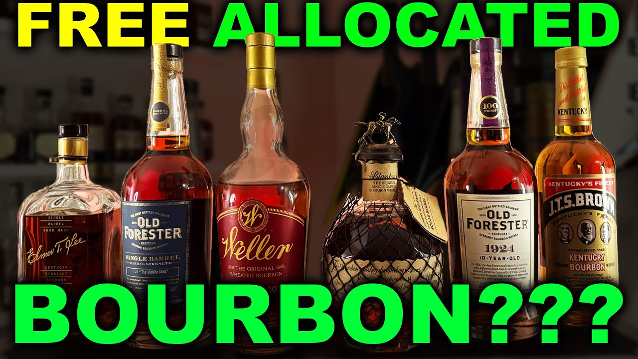 Бесплатный бурбон Buffalo Trace и Old Forester, предоставленный подписчиком???