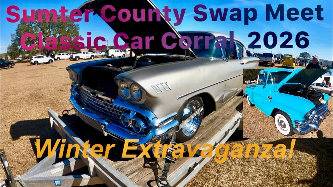 Ярмарка-продажа классических автомобилей Sumter Swap Meet and Winter Extravaganza Classic Car Cor...