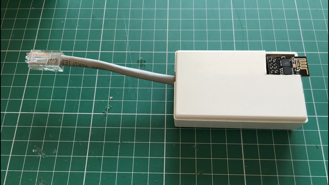 DIY RS485 wifi ESP 8266 Adaptor Part 1 - Flashing and software