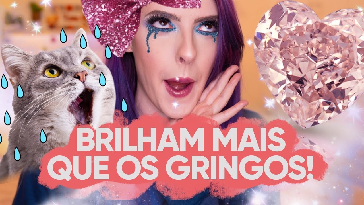 TESTEI OS ILUMINADORES DA RUBY ROSE! D: - Karen Bachini