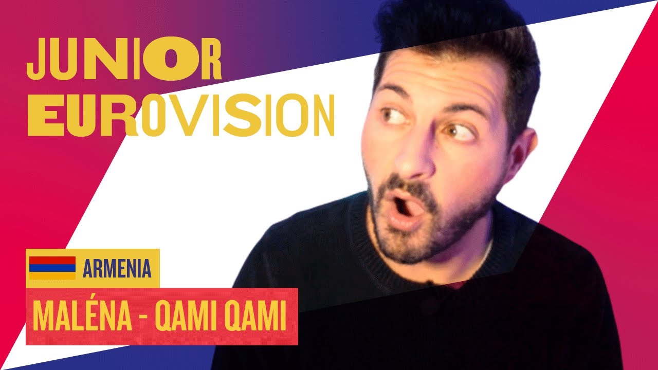 JUNIOR EUROVISION 2021 🇦🇲 ARMENIA REACTION |  MALÉNA - QAMI QAMI 🔥 WOOOW 🔥