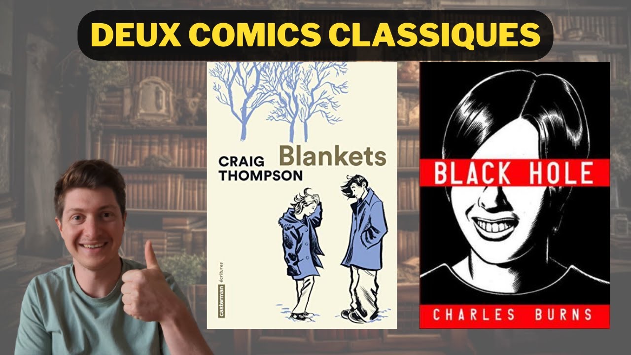 Black Hole (Charles Burns) et Blankets (Craig Thompson) - Une deception et un COUP DE COEUR