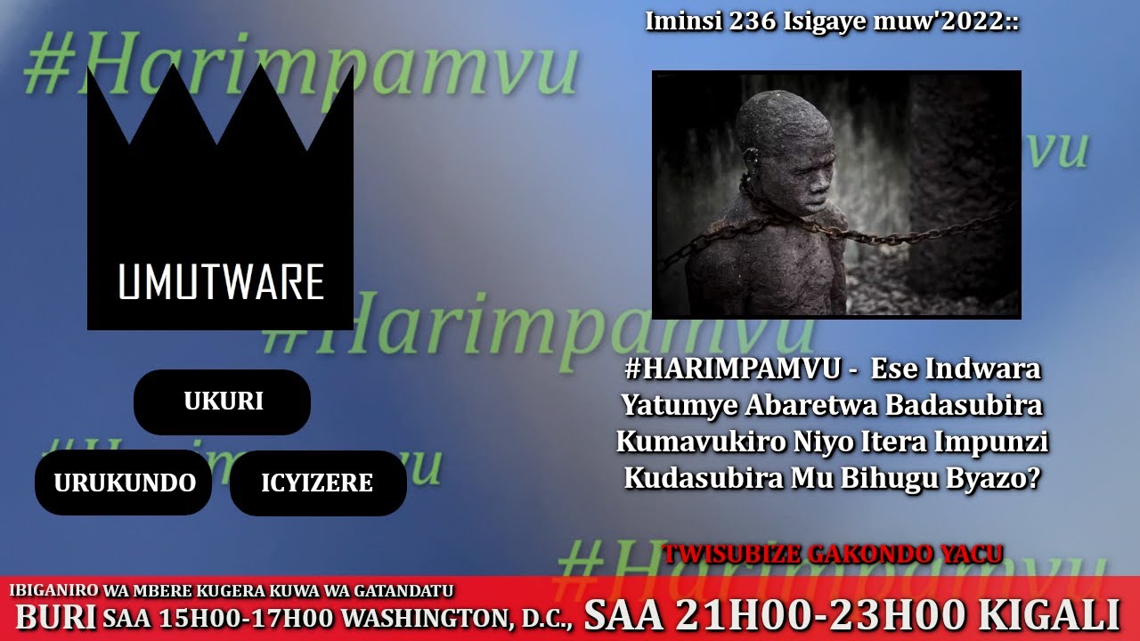 Ese Indwara Yatumye Abaretwa Badasubira Kumavukiro Niyo Itera Impunzi Kudasubira Mu Bihugu Byazo?