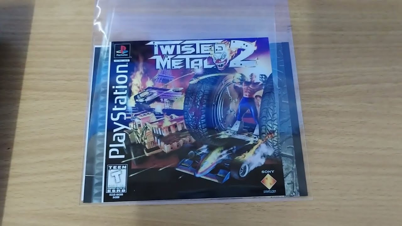 26/มิ.ย./66 เปิดเทสต์แผ่นเกม PS1 Twisted Metal 2 พร้อมสูตรกดเลือกรถลับ