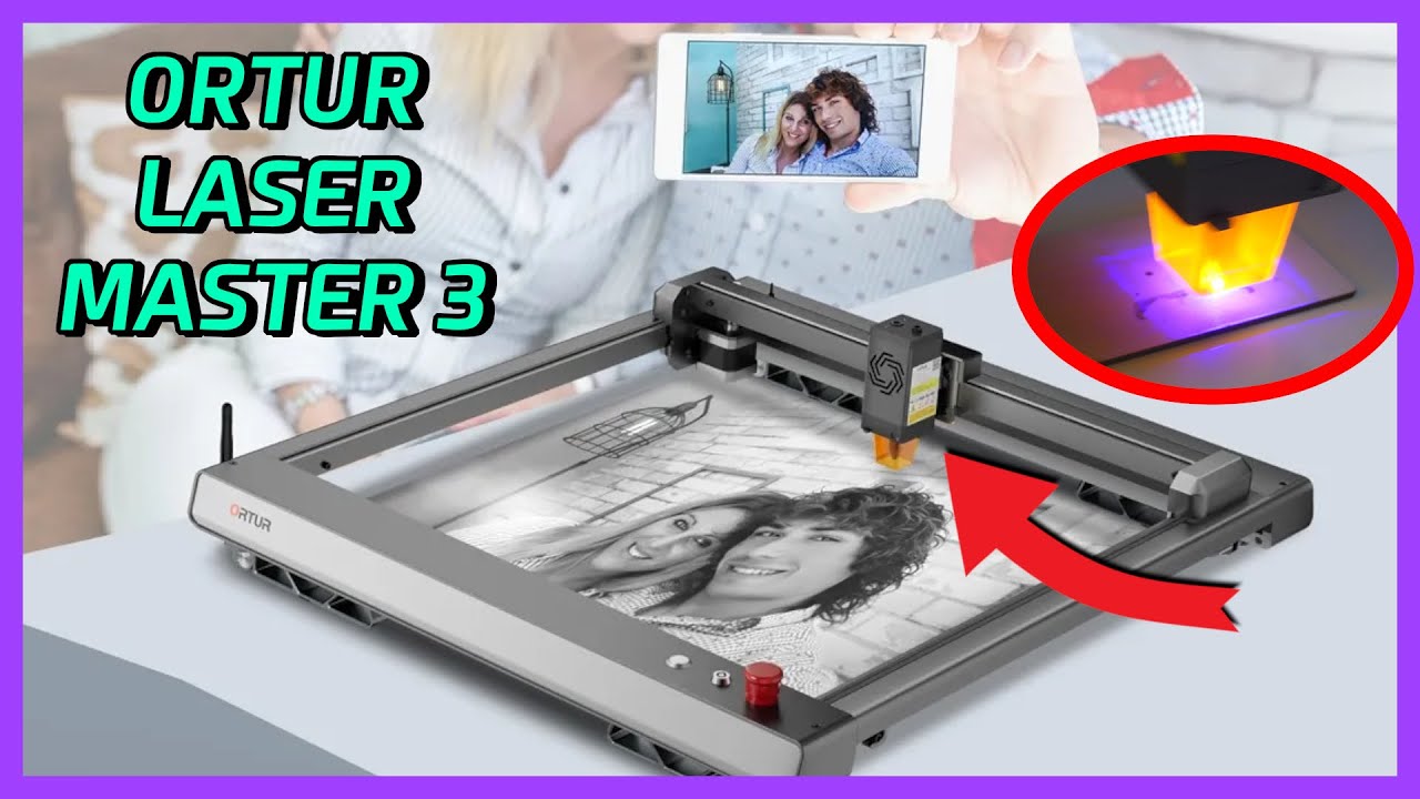 Mi primera CORTADORA/GRABADORA LASER - Ortur Laser Master 3 Review
