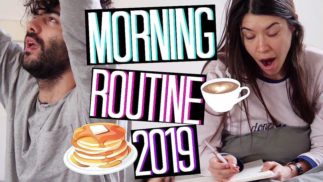 MY REAL MORNING ROUTINE 2019 ☕❤️🥞| MORNING ROUTINE DI COPPIA | Adriana Spink